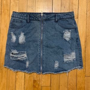 BRAND NEW denim skirts